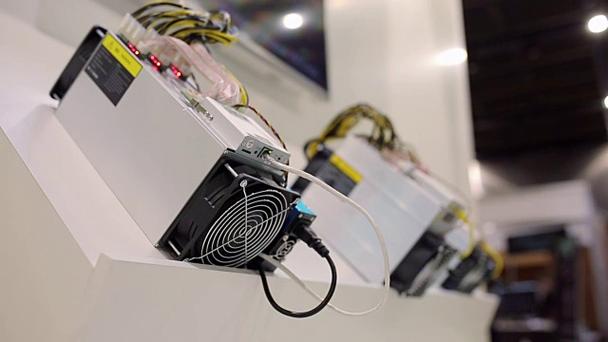 asic -应用专用集成电路在博览会或展览会的农场